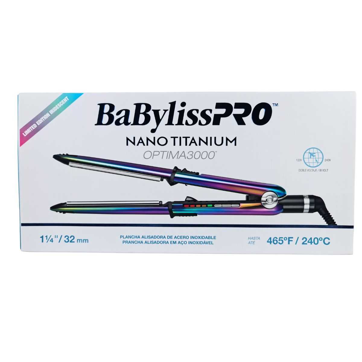 Plancha BaBylissPRO Optima 3000 1¼