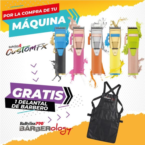 Cortadora De Cabello Customfx Babylisspro Colores Personalizados 2.jpg BABYLISS FOR MEN