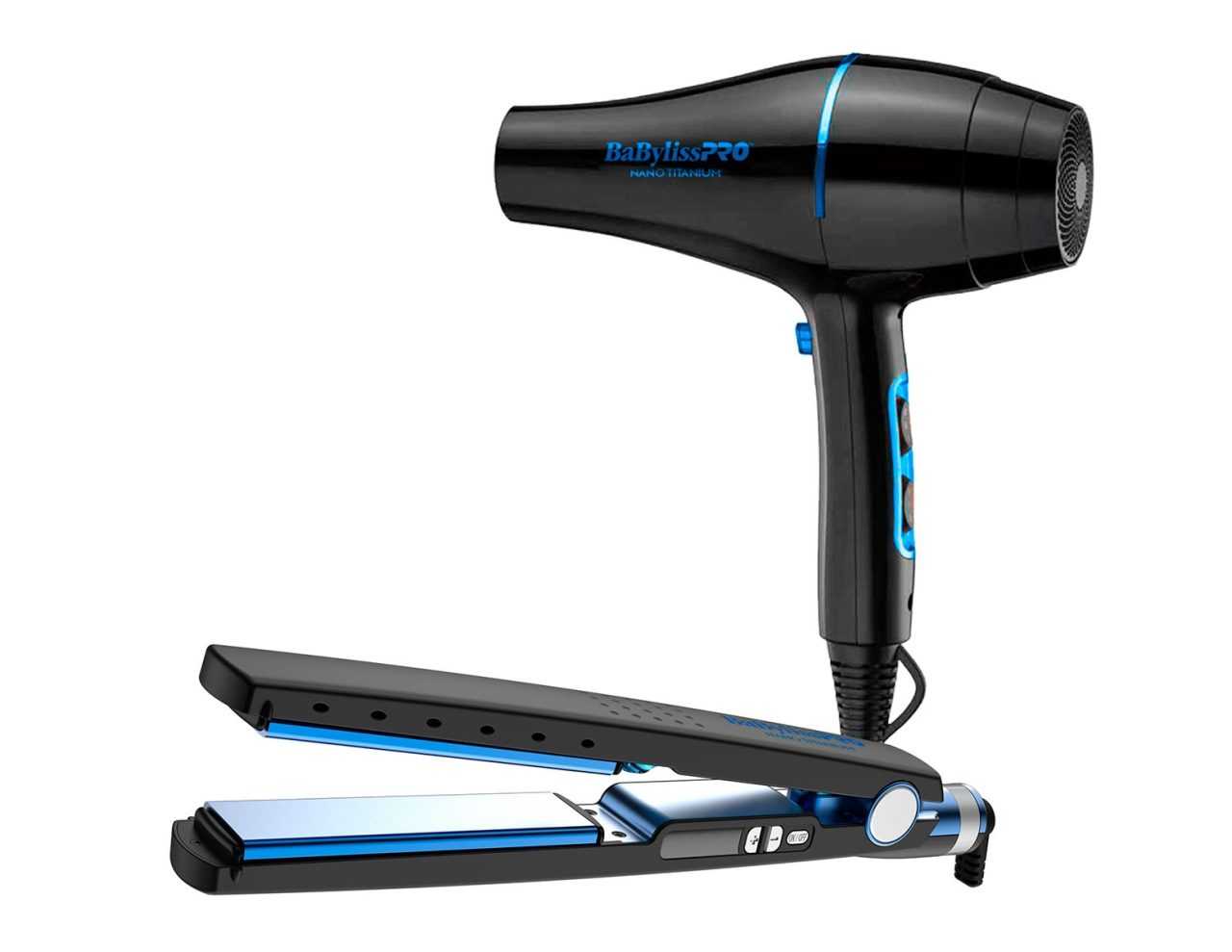 Babyliss Plancha Y Secadora Para Cabello Babyliss Pro Nano Plancha
