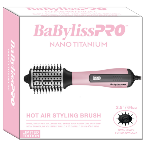 Cepillo Secador BaBylissPRO 2.5” Edición Pink BNTHBPBK250SR Bnthbpbk250sr.2